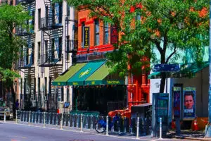Exterior of Hibernia Bar on 50th street