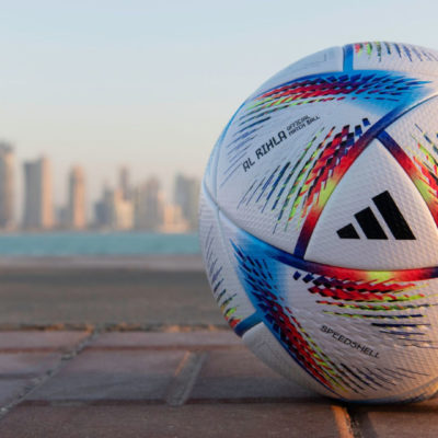 Image of the official soccer ball of the FIFA World Cup 2022