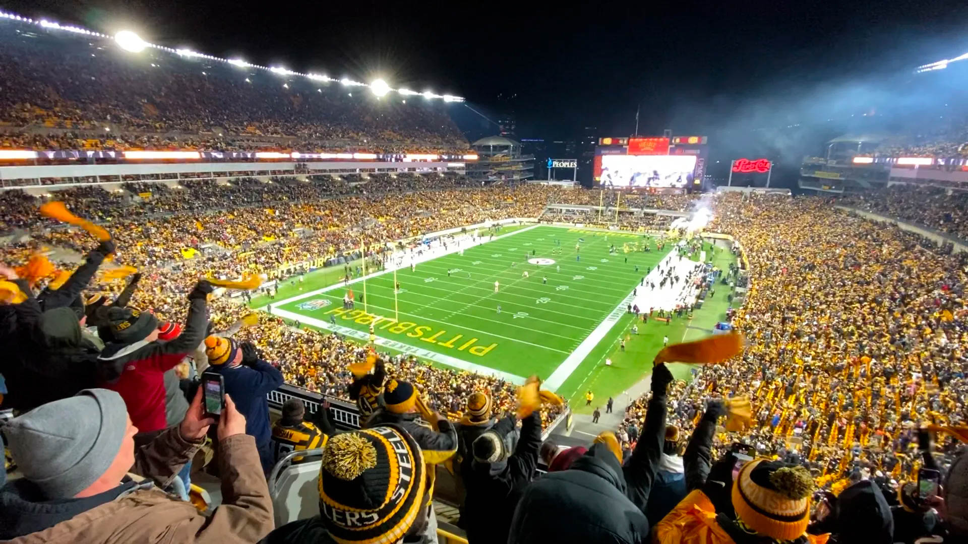 Checkin' into Heinz Field for - Pittsburgh Steelers